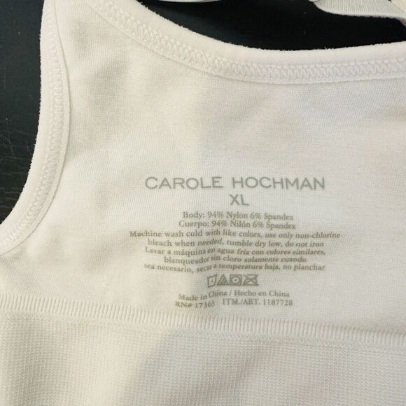 Carole Hochman Wireless Bra Cream Extra Large XL Full Coverage Soft Comfort - Picture 4 of 4